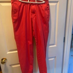 Nautica light red pants.  Size 32x30